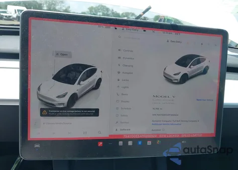 2023 Tesla Model Y Awd/Long Range Dual Motor All-Wheel Drive from USA, damaged, VIN 7SAYGDEE4PF866924